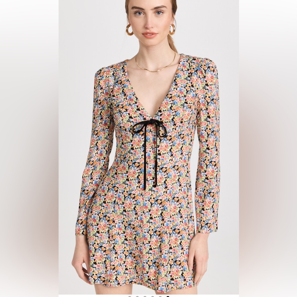 Reformation Mavis Floral Dress Trix NWT 0